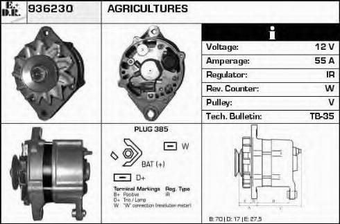 EDR 936230 - Alternator furqanavto.az