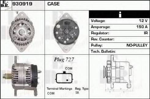 EDR 930919 - Alternator furqanavto.az