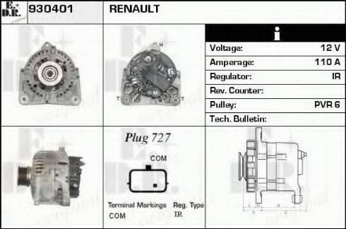 EDR 930401 - Alternator furqanavto.az