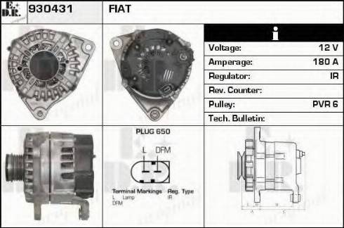 EDR 930431 - Alternator furqanavto.az