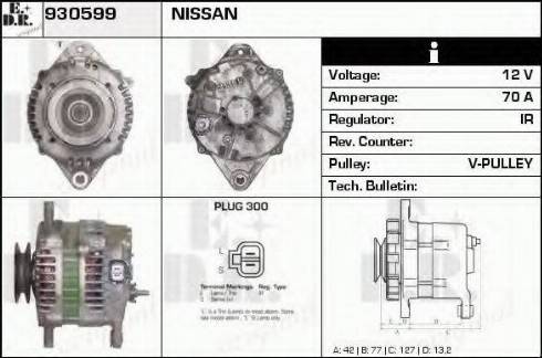 EDR 930599 - Alternator furqanavto.az