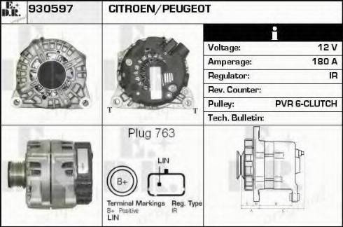 EDR 930597 - Alternator furqanavto.az