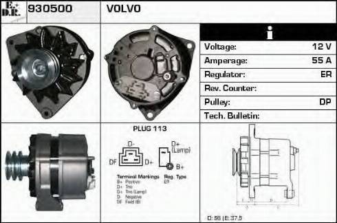 EDR 930500 - Alternator furqanavto.az