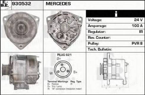 EDR 930532 - Alternator furqanavto.az