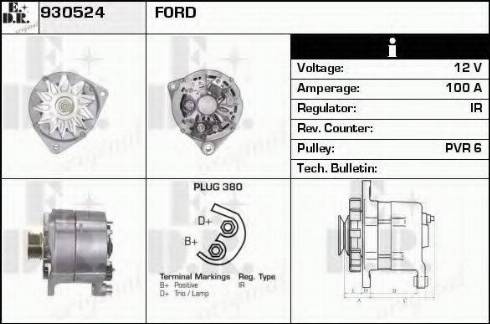 EDR 930524 - Alternator furqanavto.az