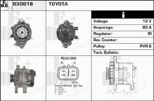 EDR 930618 - Alternator furqanavto.az