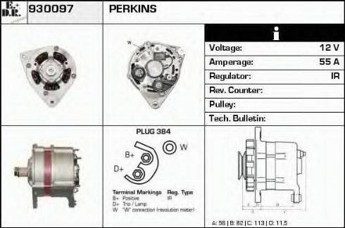 EDR 930097 - Alternator furqanavto.az