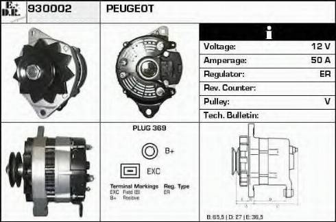 EDR 930002 - Alternator furqanavto.az