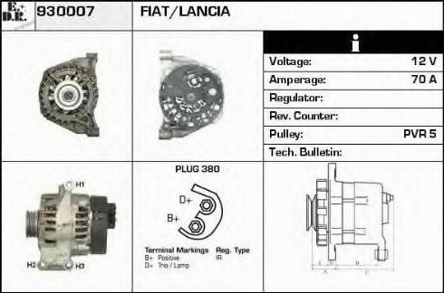 EDR 930007 - Alternator furqanavto.az