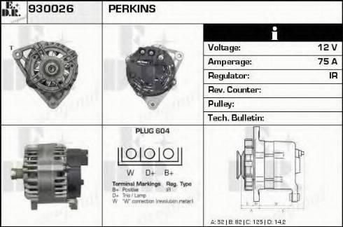 EDR 930026 - Alternator furqanavto.az