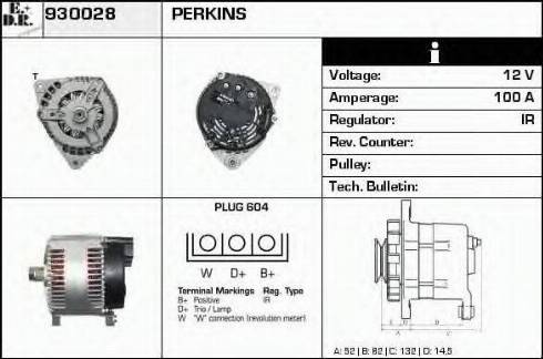 EDR 930028 - Alternator furqanavto.az