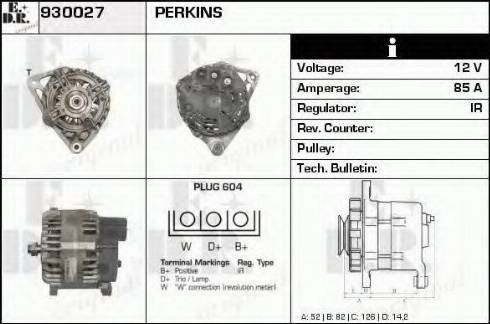 EDR 930027 - Alternator furqanavto.az