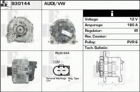 EDR 930144 - Alternator furqanavto.az