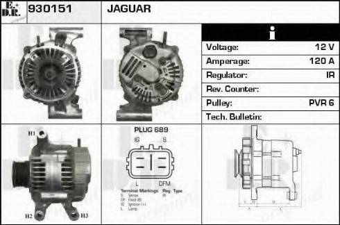 EDR 930151 - Alternator furqanavto.az