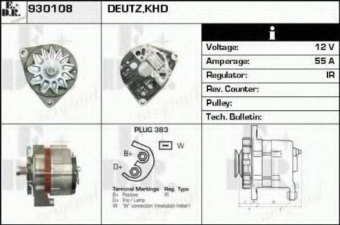 EDR 930108 - Alternator furqanavto.az