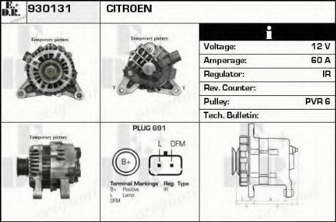 EDR 930131 - Alternator furqanavto.az