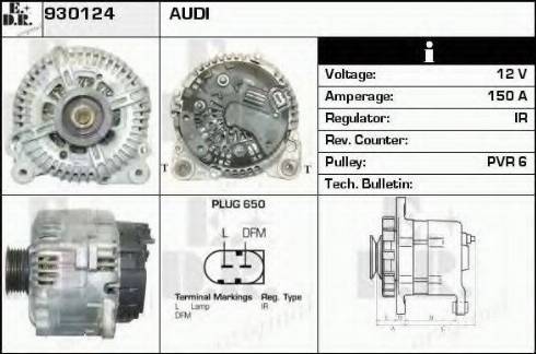 EDR 930124 - Alternator furqanavto.az