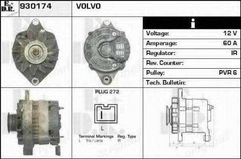 EDR 930174 - Alternator furqanavto.az