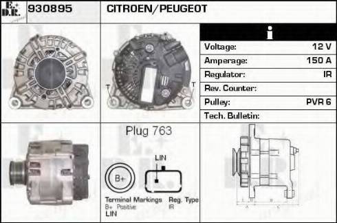 EDR 930895 - Alternator furqanavto.az