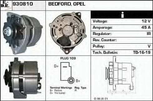 EDR 930810 - Alternator furqanavto.az