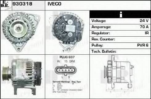 EDR 930318 - Alternator furqanavto.az