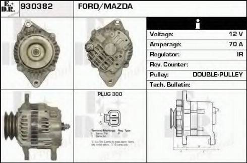 EDR 930382 - Alternator furqanavto.az