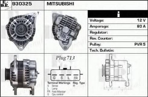 EDR 930325 - Alternator furqanavto.az