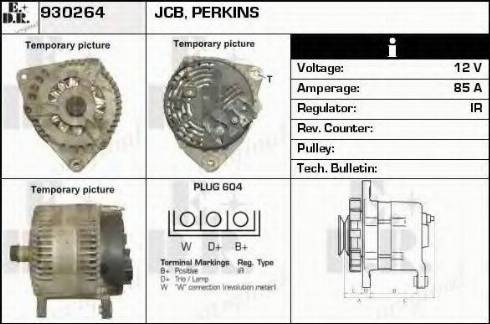 EDR 930264 - Alternator furqanavto.az