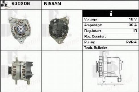 EDR 930206 - Alternator furqanavto.az