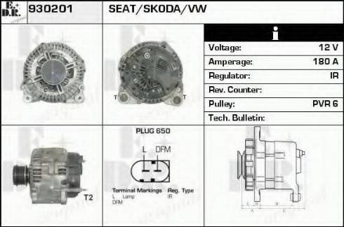 EDR 930201 - Alternator furqanavto.az