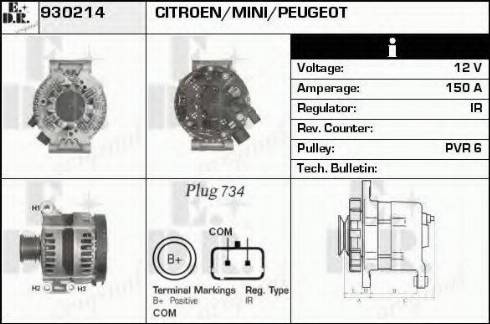 EDR 930214 - Alternator furqanavto.az