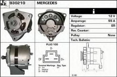 EDR 930210 - Alternator furqanavto.az