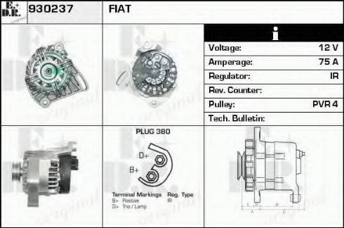 EDR 930237 - Alternator furqanavto.az