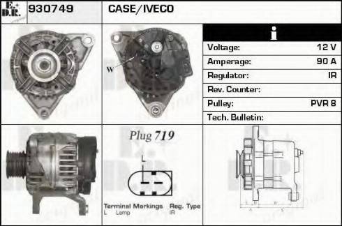 EDR 930749 - Alternator furqanavto.az