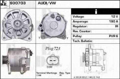 EDR 930703 - Alternator furqanavto.az