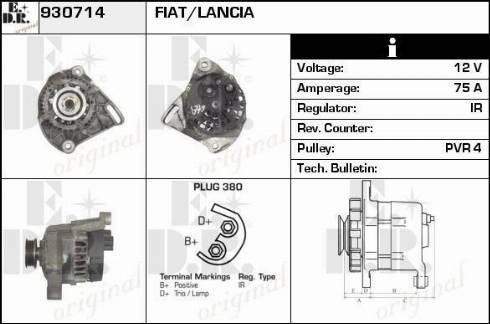 EDR 930714 - Alternator furqanavto.az