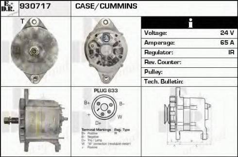 EDR 930717 - Alternator furqanavto.az