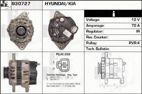 EDR 930727 - Alternator furqanavto.az