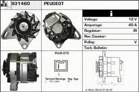 EDR 931460 - Alternator furqanavto.az