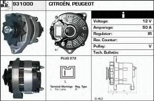 EDR 931000 - Alternator furqanavto.az