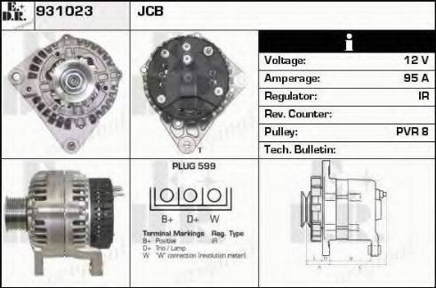 EDR 931023 - Alternator furqanavto.az