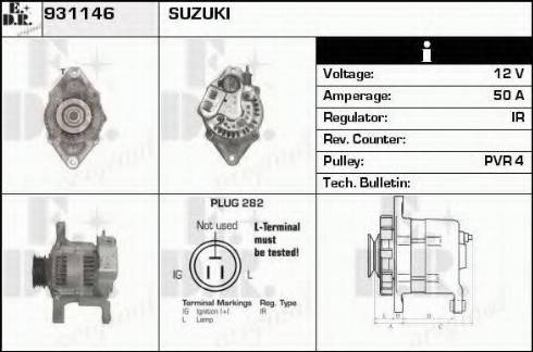 EDR 931146 - Alternator furqanavto.az