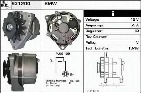 EDR 931200 - Alternator furqanavto.az