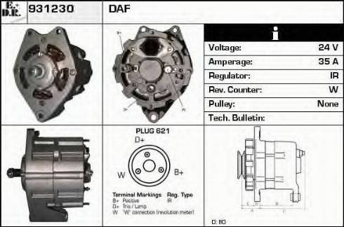 EDR 931230 - Alternator furqanavto.az