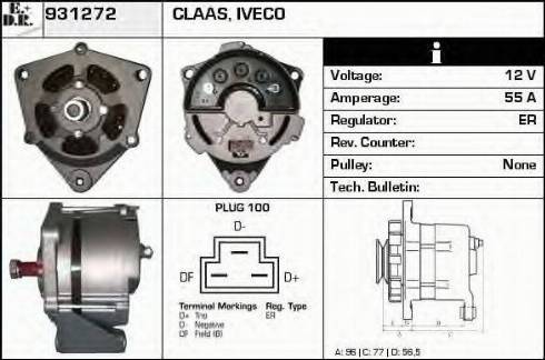 EDR 931272 - Alternator furqanavto.az