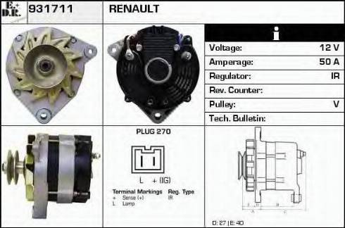 EDR 931711 - Alternator furqanavto.az