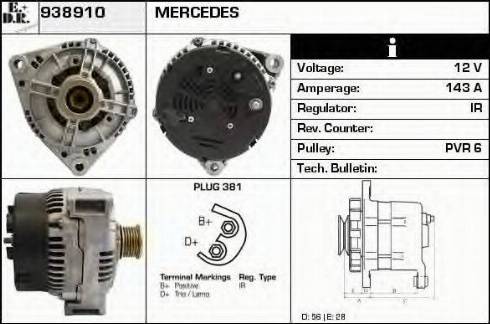 EDR 938910 - Alternator furqanavto.az