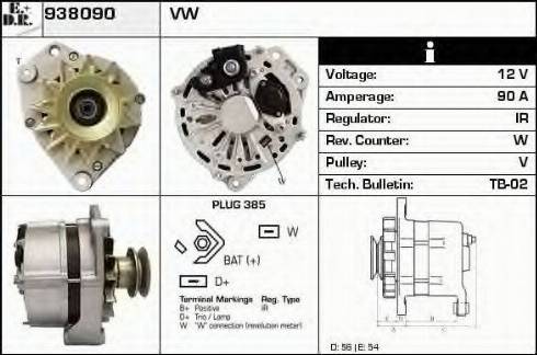 EDR 938090 - Alternator furqanavto.az