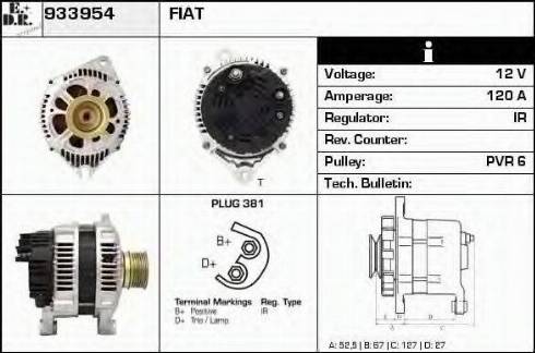 EDR 933954 - Alternator furqanavto.az