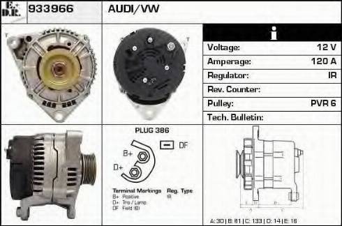 EDR 933966 - Alternator furqanavto.az